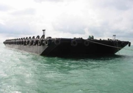 Go 1753 - Flat top deck barge - 76m