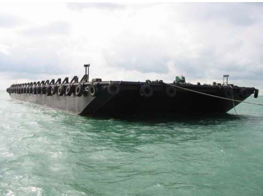 Go 1753 - Flat top deck barge - 76m