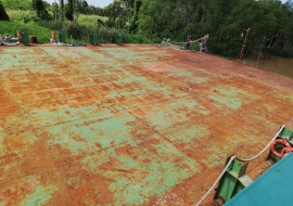 Go 1895 - Flat top deck barge - 85M